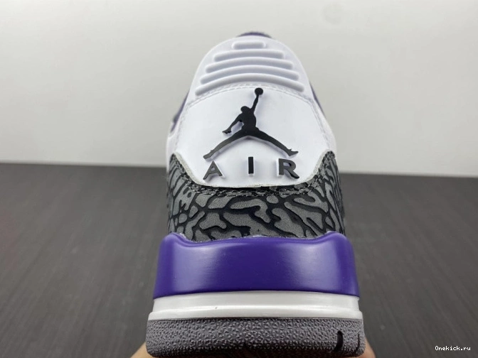 One Kick 3 Iris' 'Dark Jordan CT8532-105 Air Retro 0715